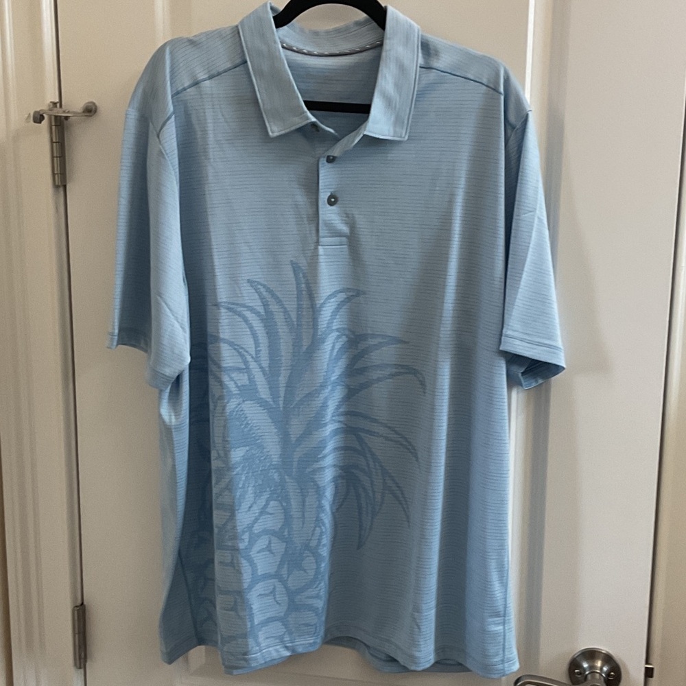 Tommy Bahama Sky Blue Polo Shirt